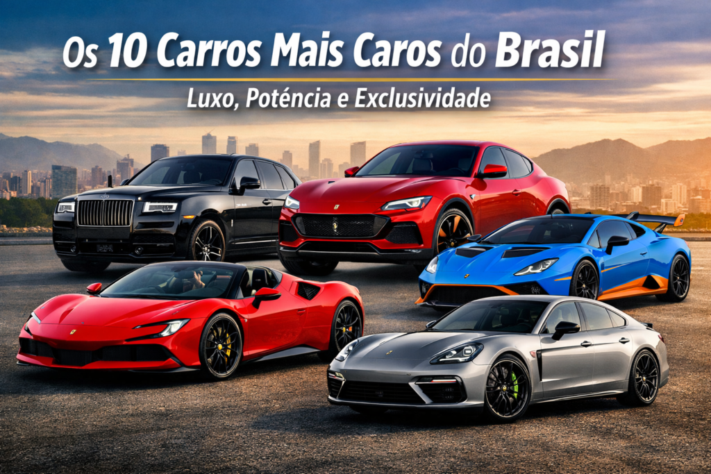 Os 10 Carros Mais Caros do Brasil Luxo, Potência e Exclusividade
